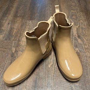 Tan Hunter Booties